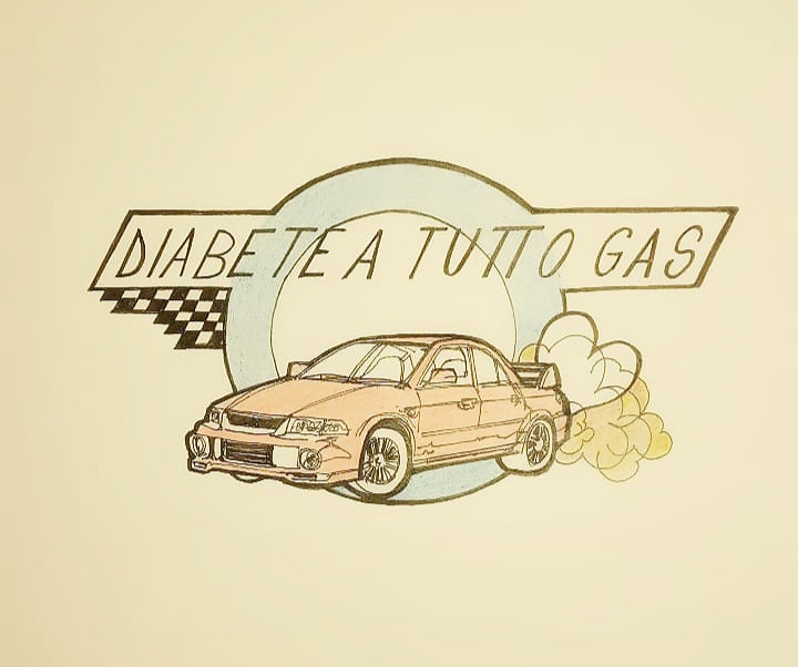 (Il disegno originale creato dall'artista Vera de Tina)